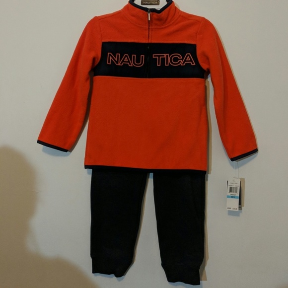 NWT Nautica Boys 2 Piece Fleece set - Picture 1 of 3